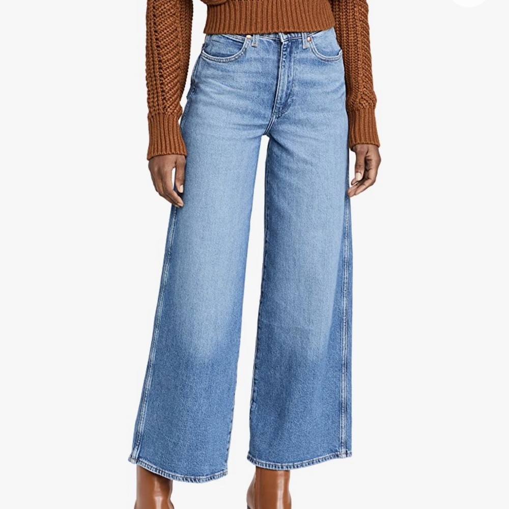Wranglers Women’s Heritage World Wide High Rise Wide Leg Jeans